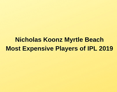 Nicholas Koonz Myrtle Beach