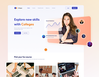 Collages - Online Course Platform