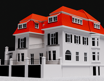 3D Model Lower Saxony Country Germany