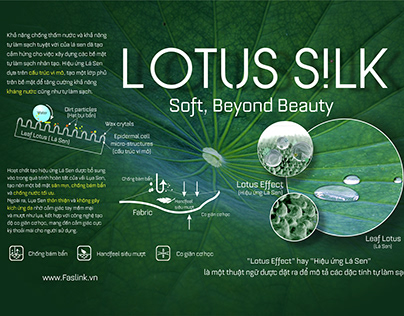 Lotus silk fabric