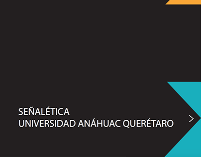 Señaletica Universidad Anáhuac