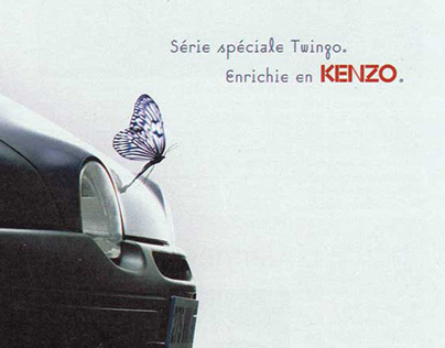 Campagne Pub Renault - Twingo Kenzo