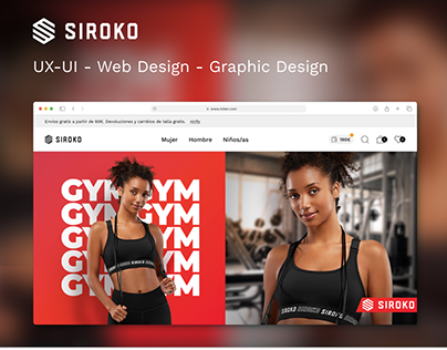 UX/UI Web Design Siroko