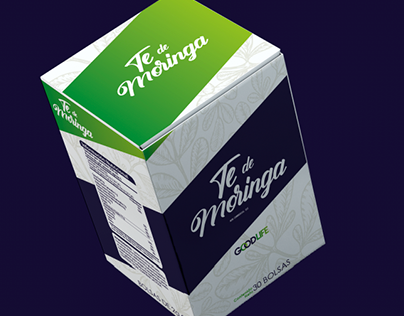Tea of moringa branding
