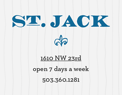 St. Jack Restaurant