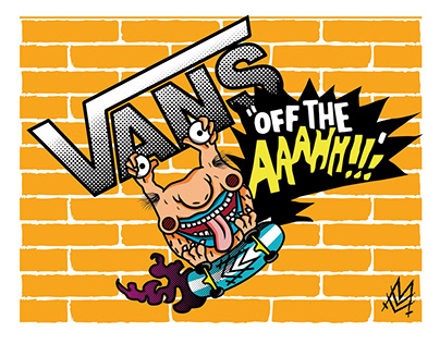 Posters/Afiche para Vans of the AAAHH!!!