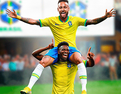 Neymar Jr and Vinicius Jr