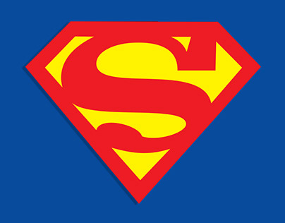 Superman Logo - Digital Illustration