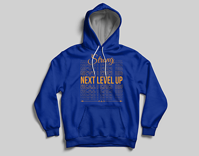 Typography hoodie design