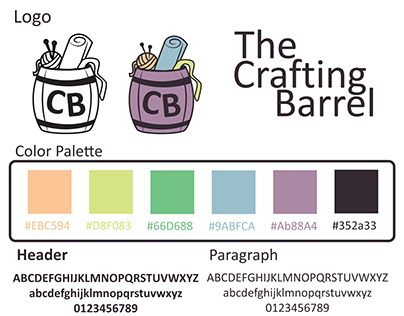 The Crafting Barrel Style Title