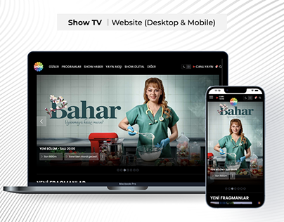 Show TV Website & Mobile