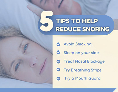 5 Tips to Help Reduce Snoring