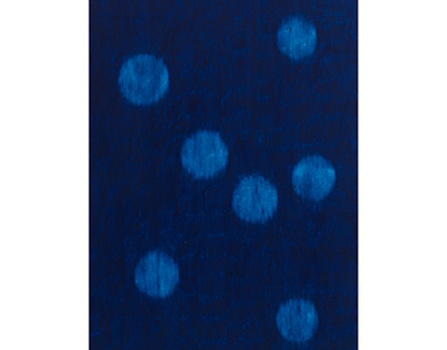 Leuchten #5 / Wax pastel on paper / 297 x 210 mm / 2020