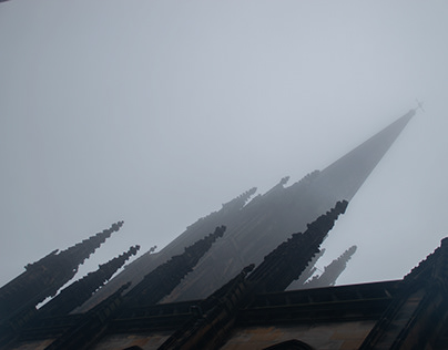 Edinburgh in the mist
