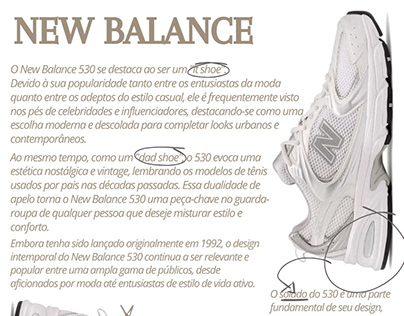 Project thumbnail - Panfleto - New Balance 530