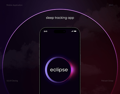 Eclipse | UI/UX Design | Sleep Tracking App