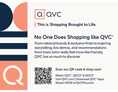 QVC x AAA Magazine // Print Ad