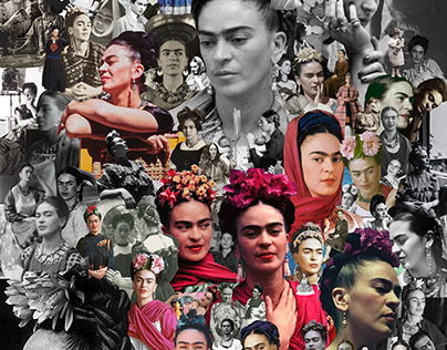 Frida Kahlo: A Digital Collage