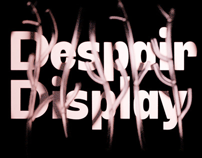 Despair Display — free font
