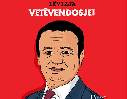 Primeminister of Kosovo / Cartoon Art