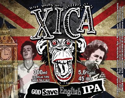 Cerveja XICA God Save English IPA