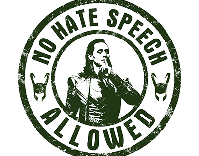 No Hate Speech Allowed