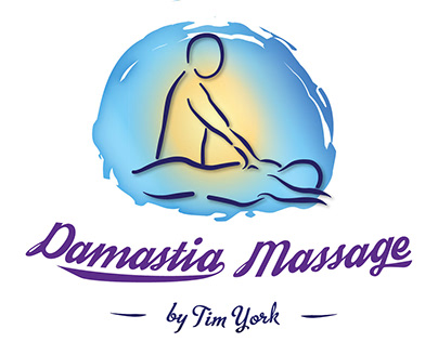Damastia massage logo design