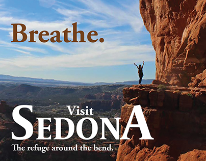 Sedona tourism pamphlet