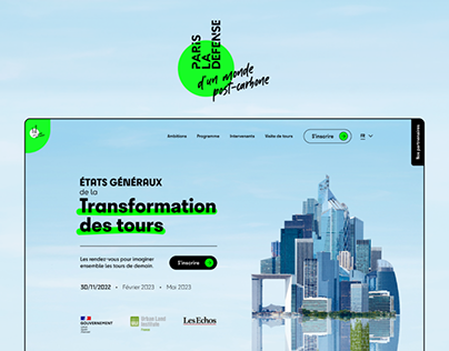 Paris La Défense - Web Design & Development