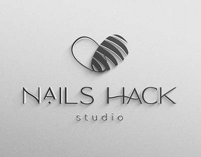 Разработка логотипа Nails Hack