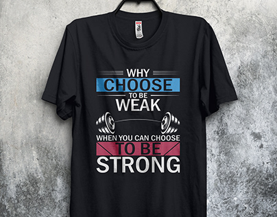 Gym t-shirt design
