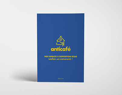 Édition - Anticafé brochure B2B