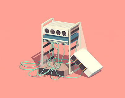 Little Machines - a graphic series
