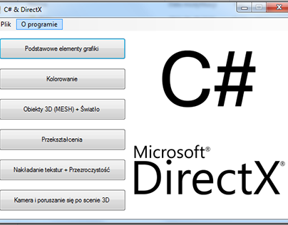 C# & DirectX - Learning Tool