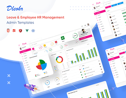 Dleohr - Leave & Employee HR Management Admin Template