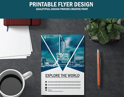 Printable Flyer Design in 2022