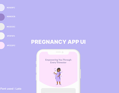 Pregnancy App UI