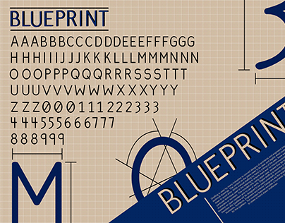 2682QCA Type Specimen; Blueprint