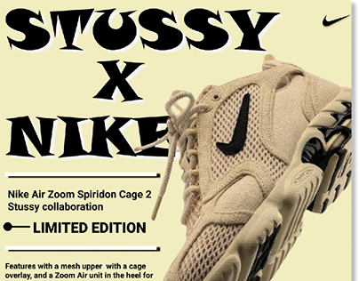 Nike stussy 2020 limited edition graphic design