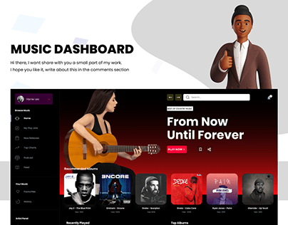 Listenfy - Music Collection Dashboard