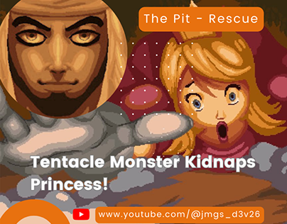 Tentacle Monster Kidnaps Princess!