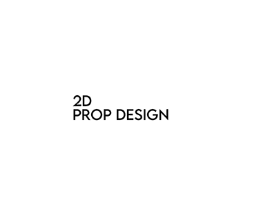 Props Design for 2D animation