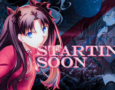 Rin Starting soon screen(Fate franchise)