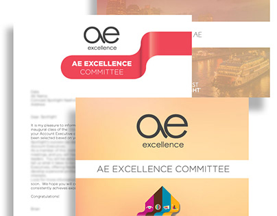 AE Excellence Sign and Poster