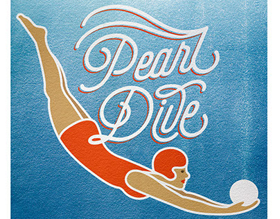 Pearl Dive Poster – Fun with Layer Blending Modes!