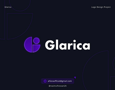 Glarica - Marketing Agency Logo Design