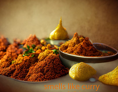 smells like curry