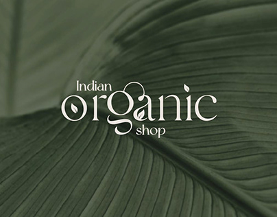 Logo Design Indian Organic shop