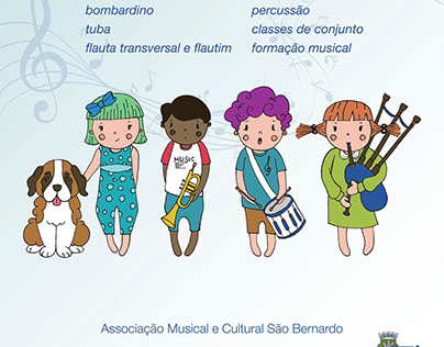 Poster for AMCSB Associação Musical Cultural S.Bernardo