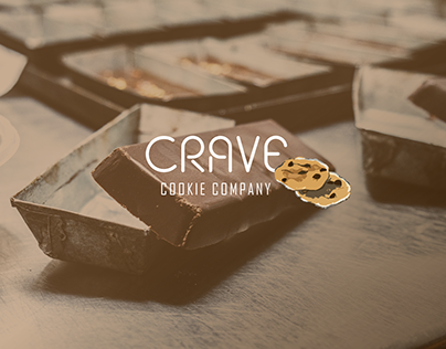Crave Cookie Company Branding Identity